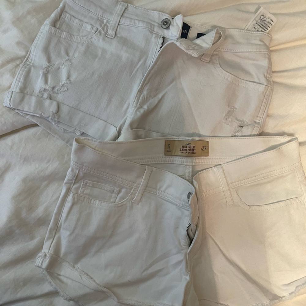white shorts